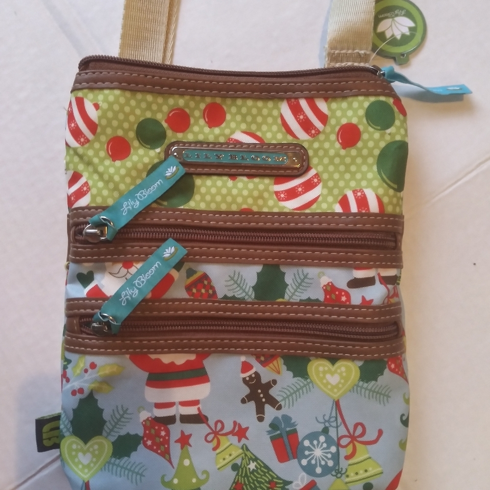 Lily Bloom Christmas crossbody